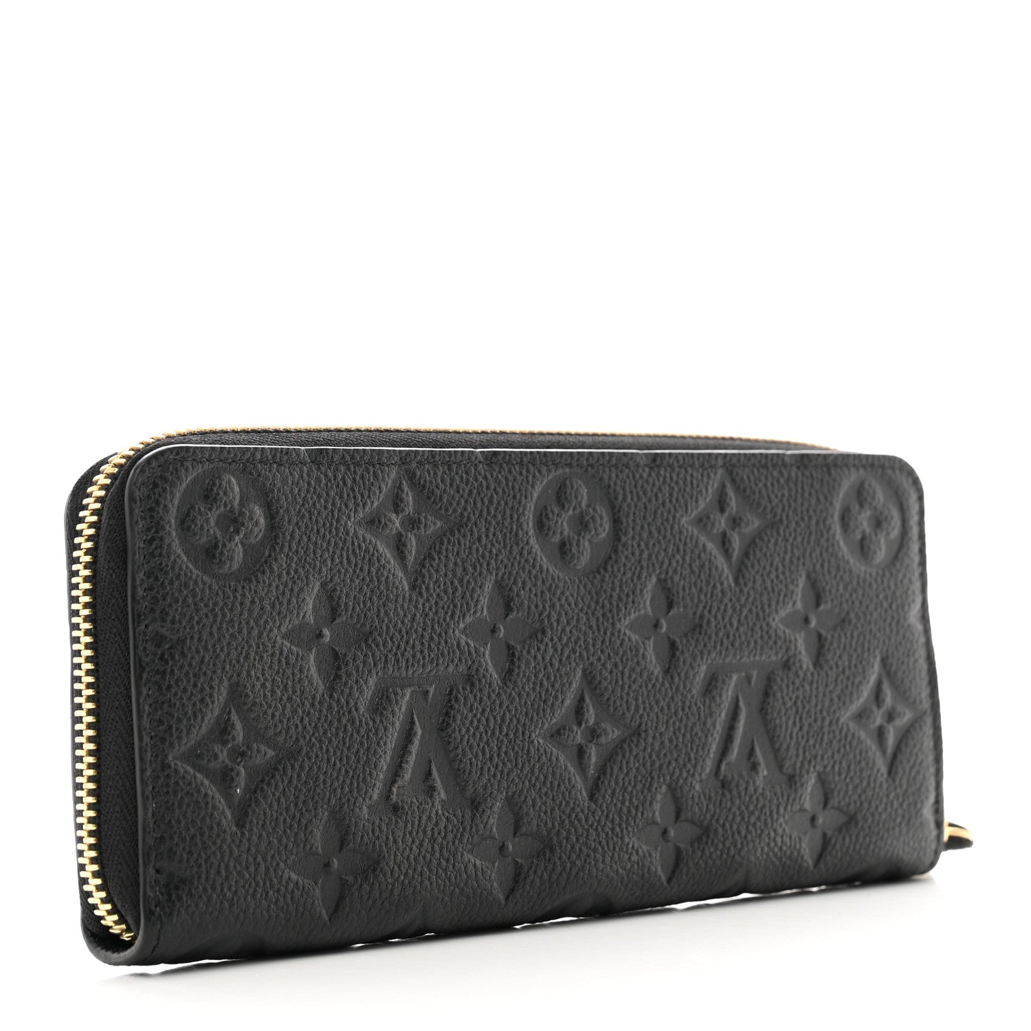 Louis Vuitton Empreinte Clemence Wallet Black 3 of 6
