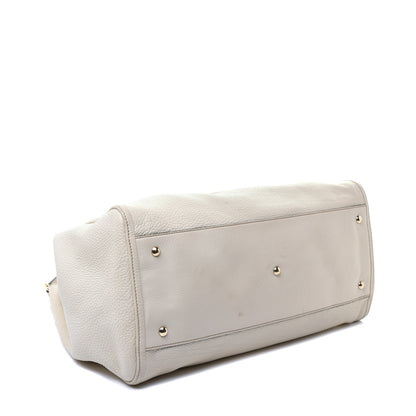 Gucci Pebbled Calfskin Large Soho Shoulder Bag Off White 4 of 9
