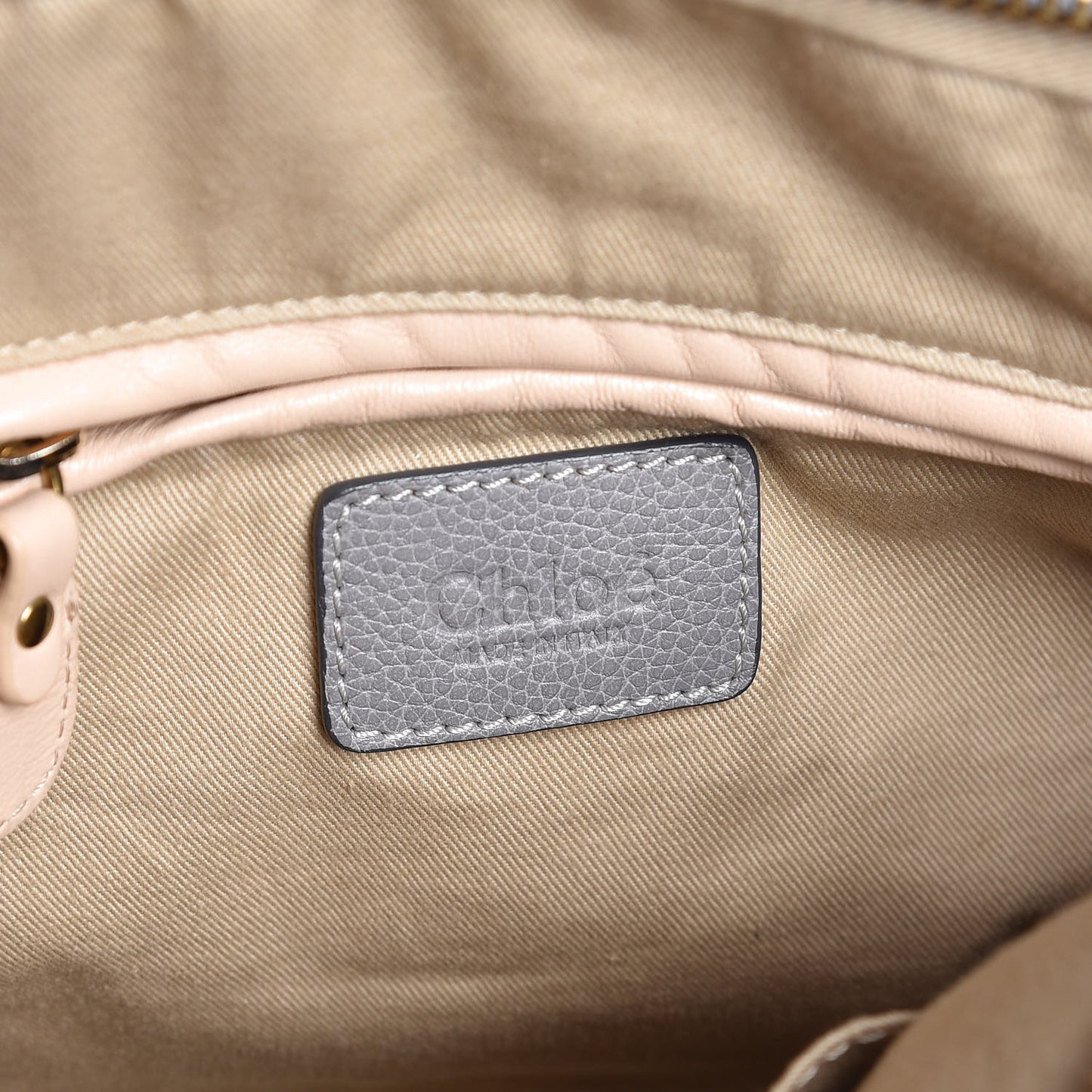 Calfskin Medium Paraty Cashmere Grey