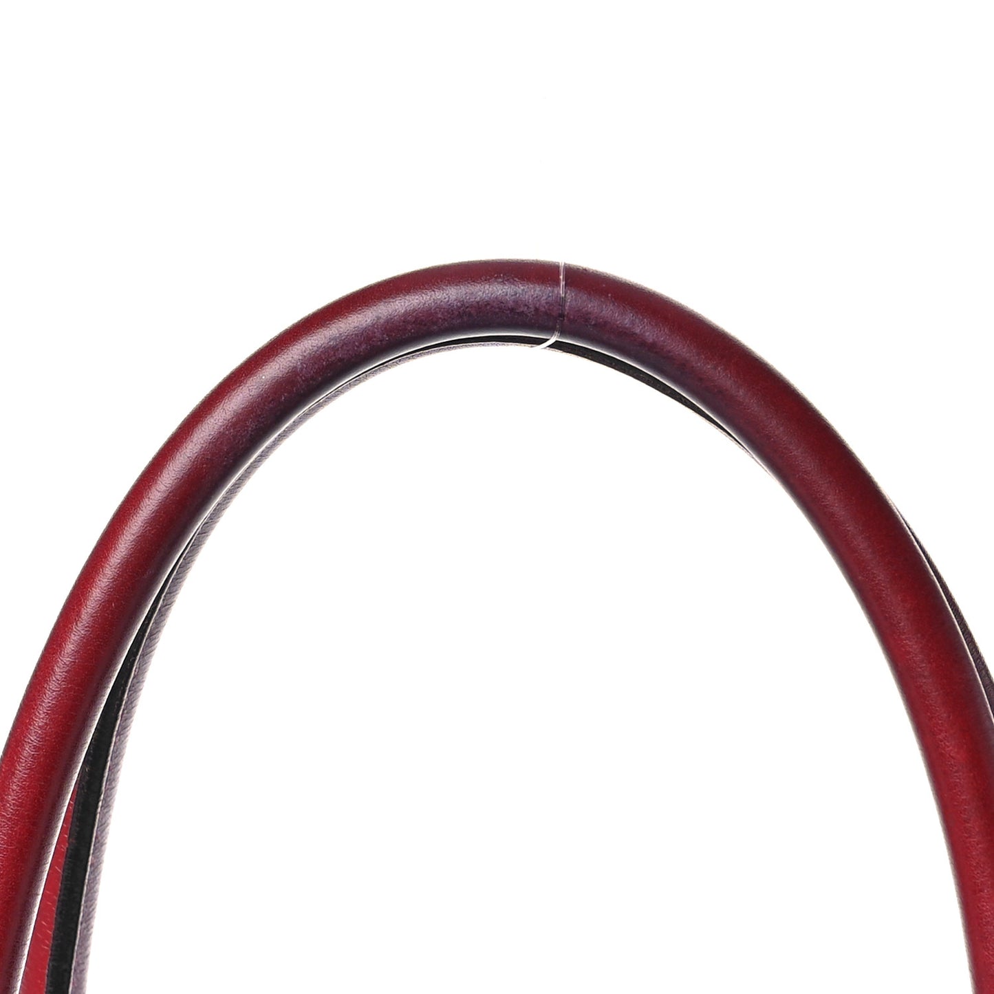 Soft Microguccissima Small Zippered Satchel Rosso