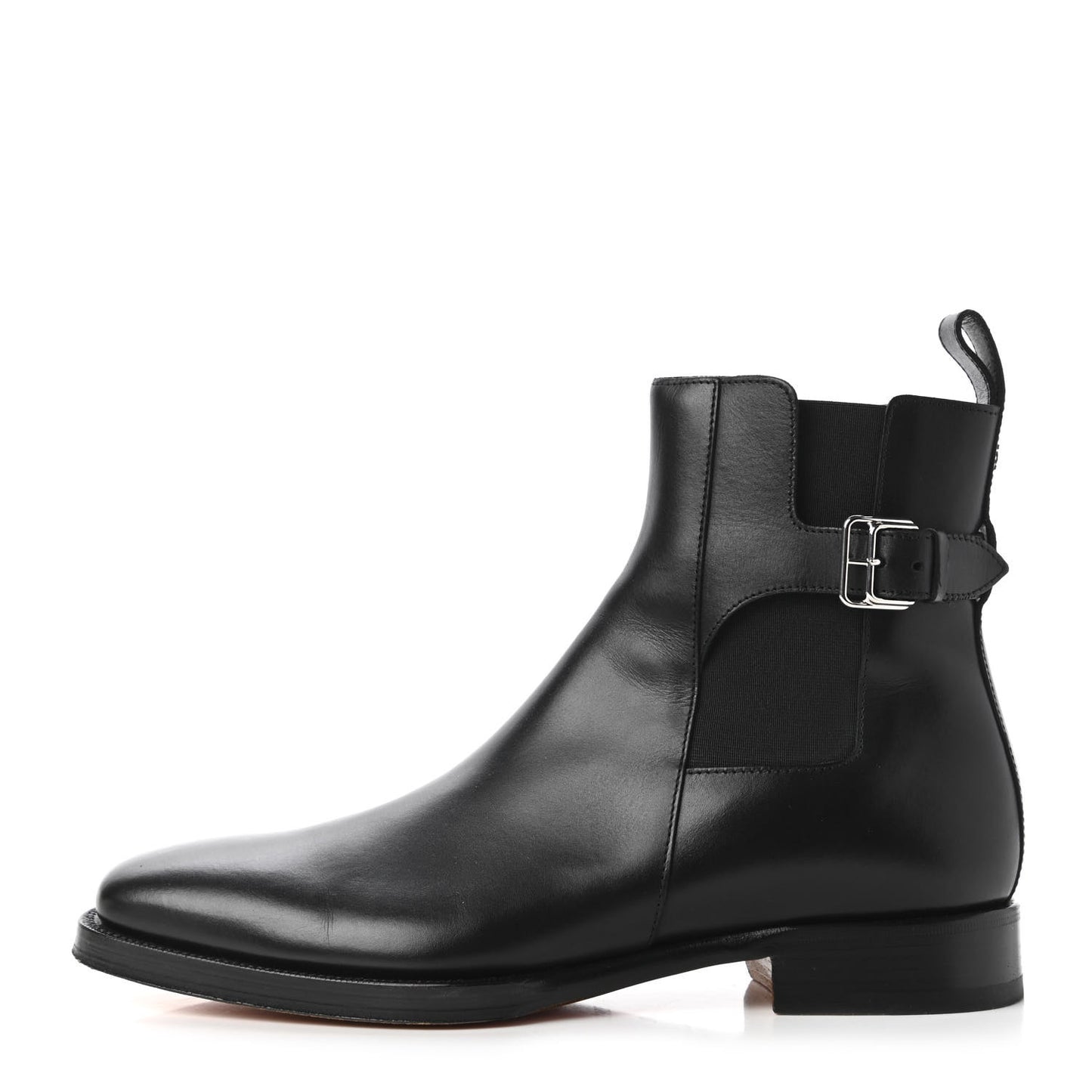 Calfskin Mens Berny Low Boots 42 Black