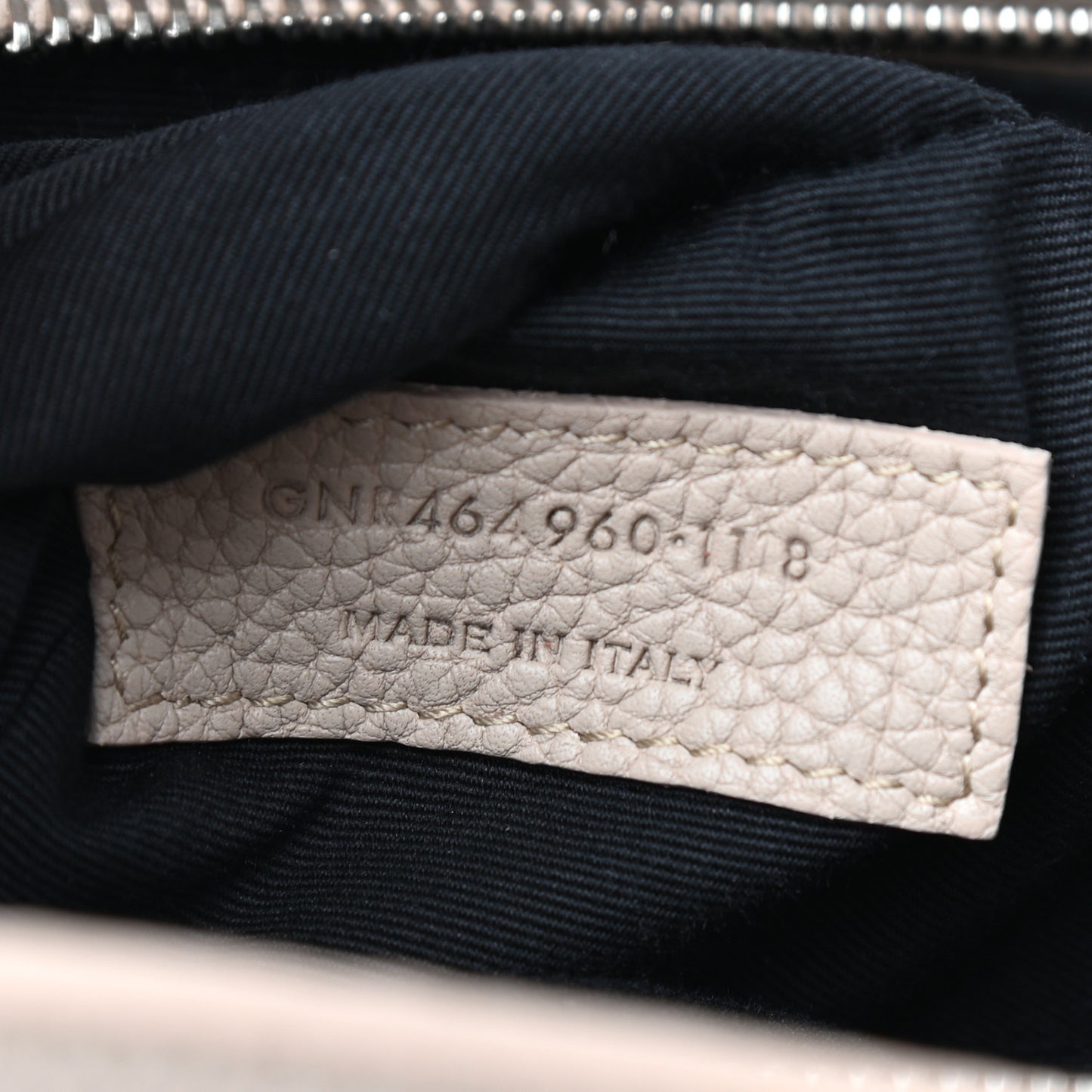 Grained Calfskin Small Supple Sac De Jour