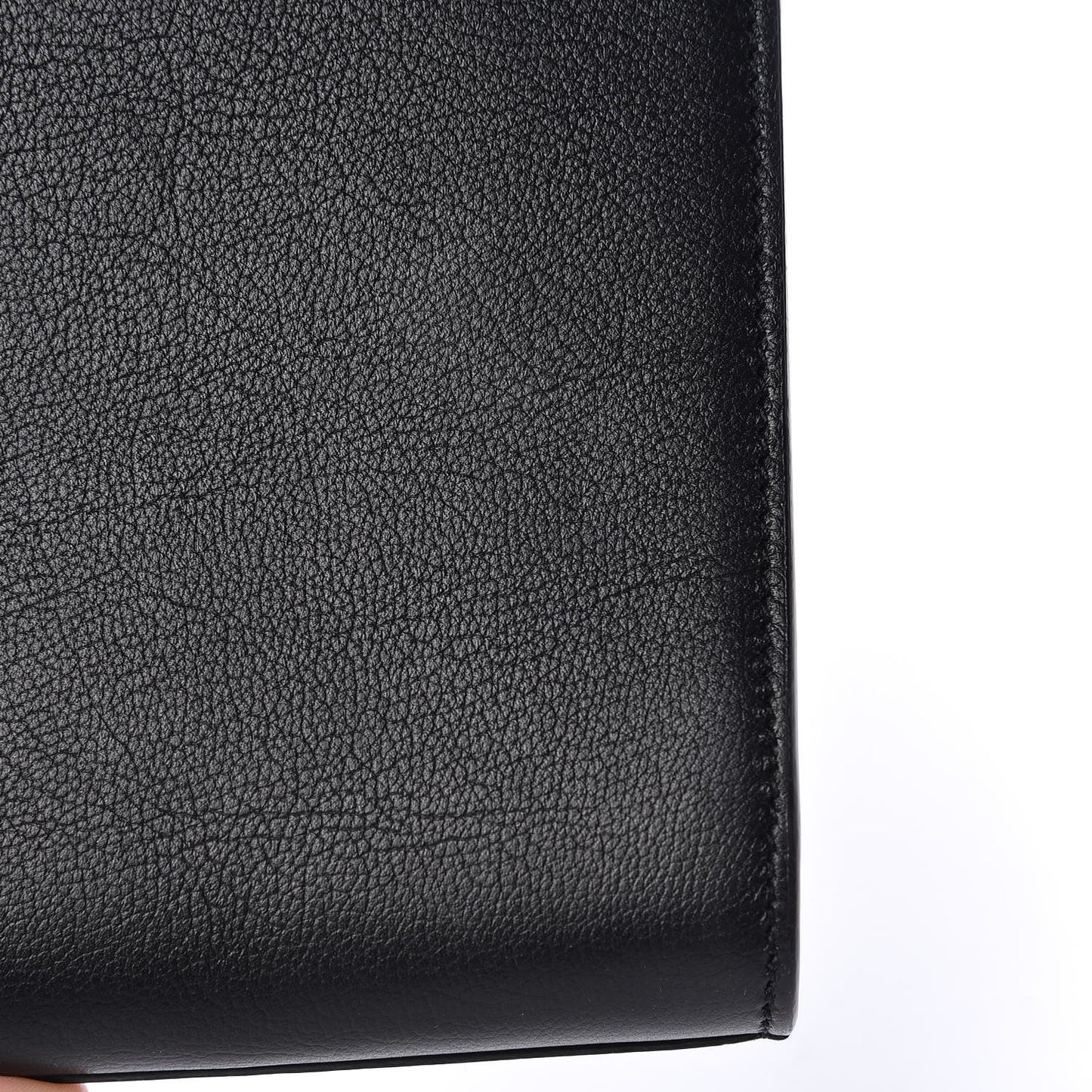Calfskin Monogram Large Belle De Jour Clutch Black