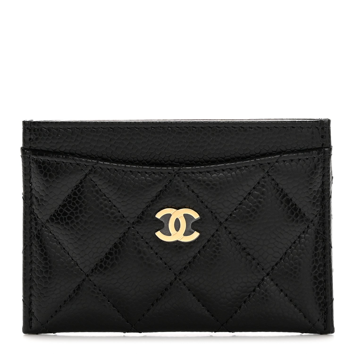 Chanel Caviar Quilted Card Holder Black 1 of 9