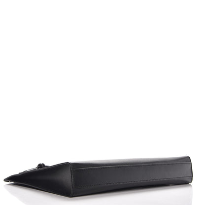Christian Dior Calfskin Cork Signature Bee Homme Pochette Black 4 of 7