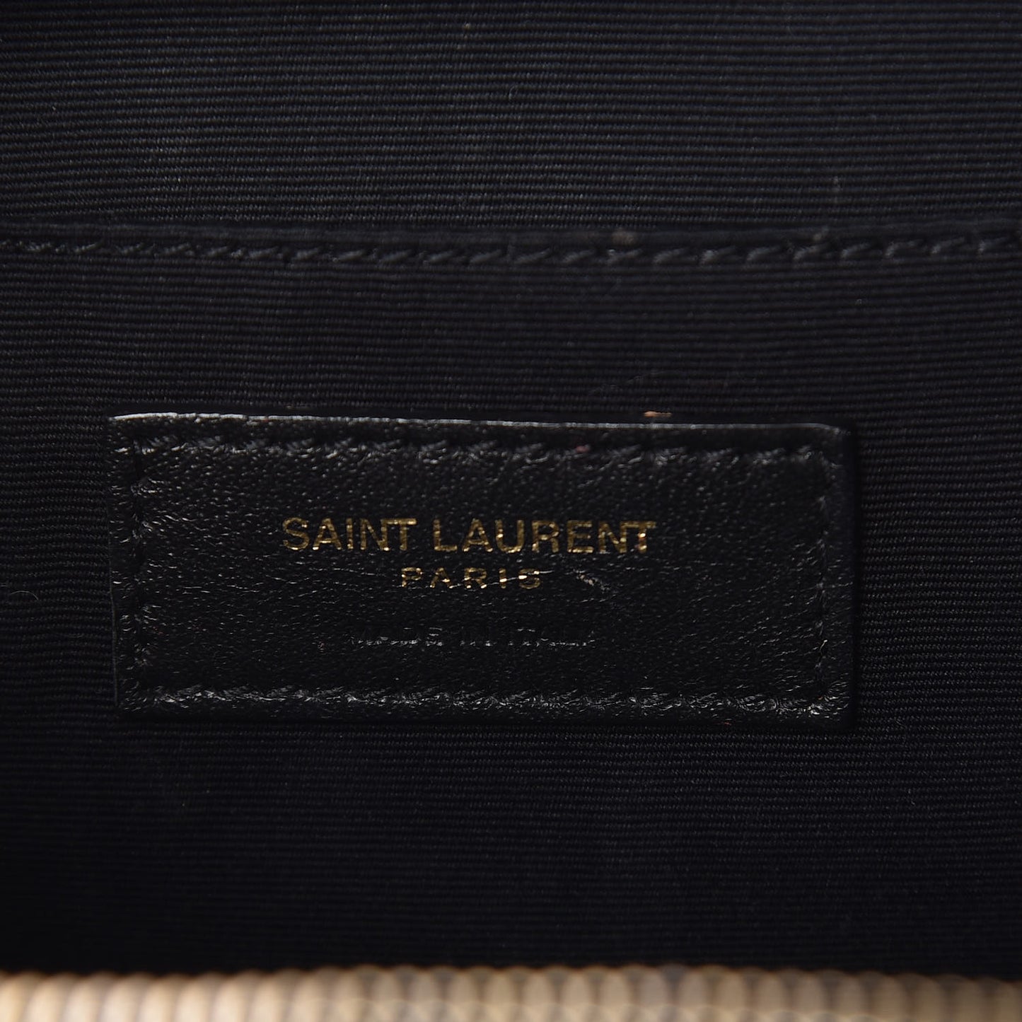 Lambskin Matelasse Monogram Toy Vicky Camera Bag Black