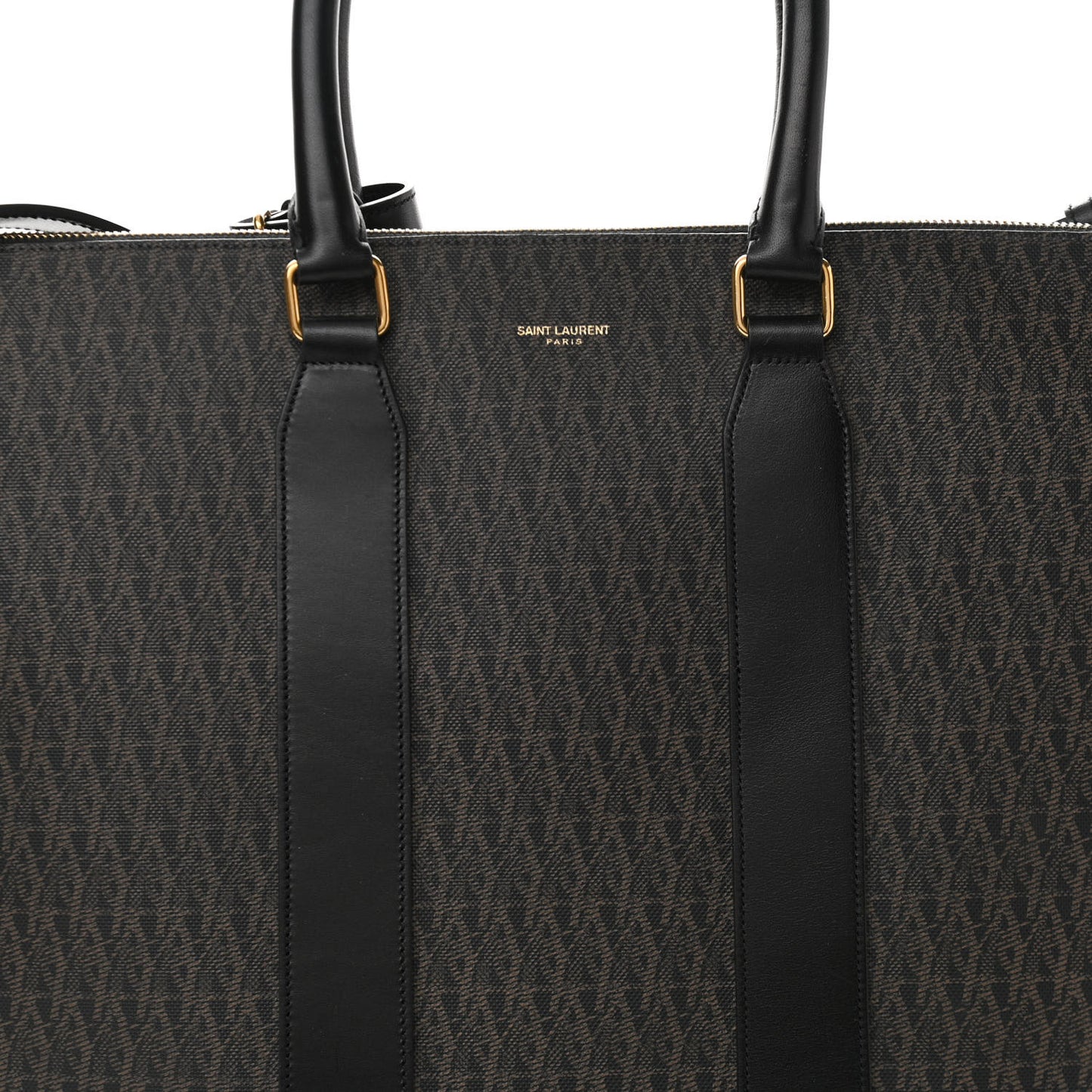 Toile Classic Monogram Tote Black
