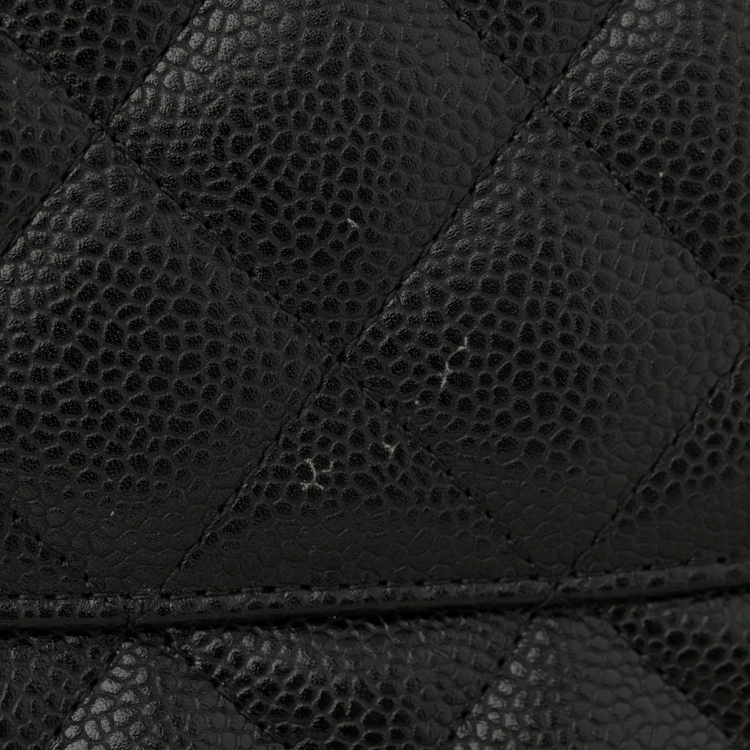 Chanel Caviar Quilted Jumbo Double Flap Black 11 of 12