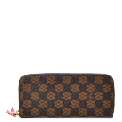 Louis Vuitton Damier Ebene Clemence Wallet 1 of 8