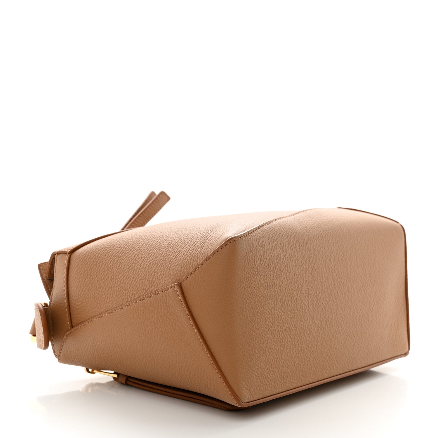 Loewe Grained Calfskin Small Puzzle Edge Bag Toffee 4 of 9