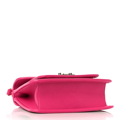 MCM Visetos Small Patricia Satchel Pink 4 of 9