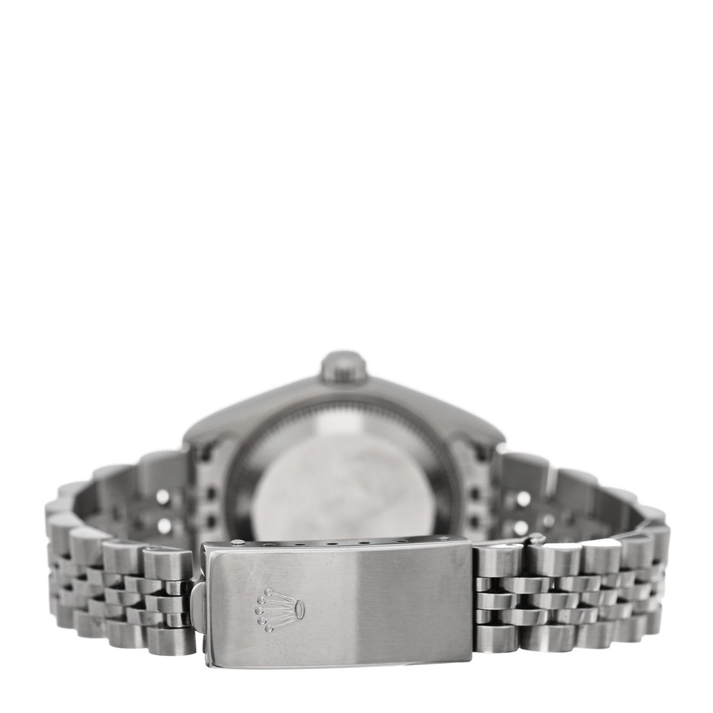 Stainless Steel 18K White Gold Diamond 26mm Oyster Perpetual Datejust Watch Blue Gradient 79174