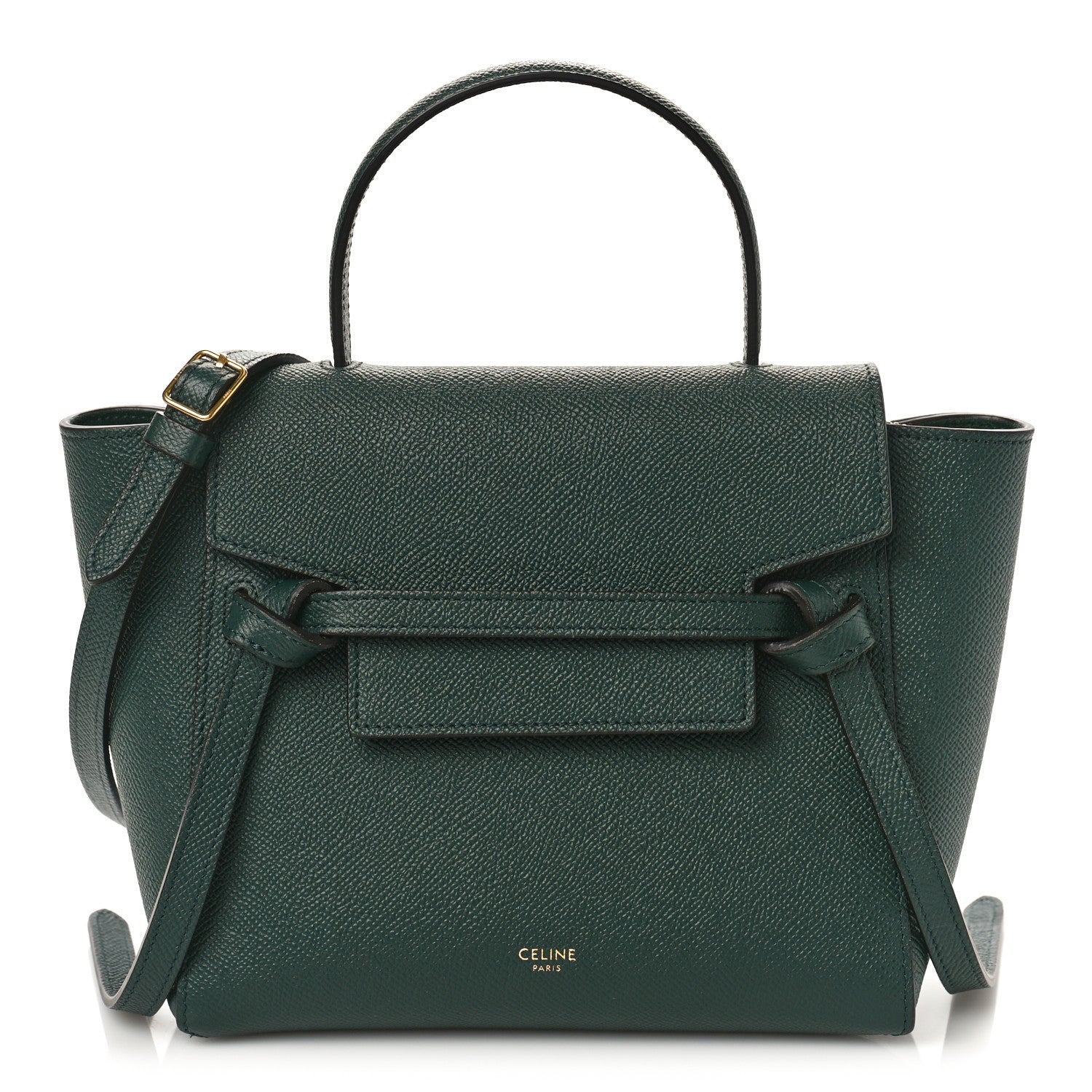 Celine Grained Calfskin Pico Belt Bag Amazone 1 of 7