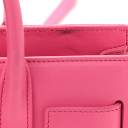 Saint Laurent Calfskin Nano Sac De Jour Lipstick Fuchsia 11 of 11