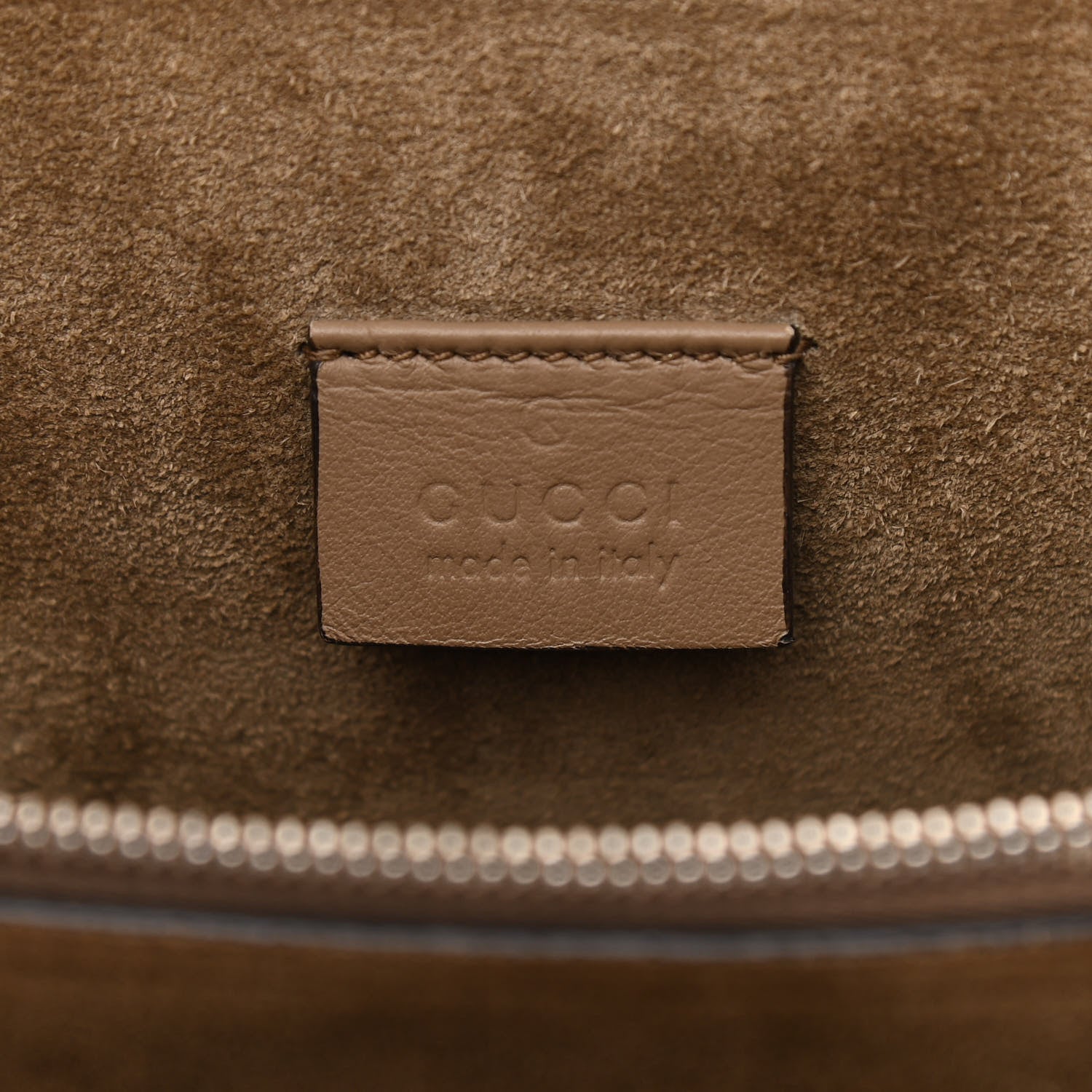 Gucci GG Supreme Monogram Medium Dionysus Shoulder Bag Taupe 6 of 17