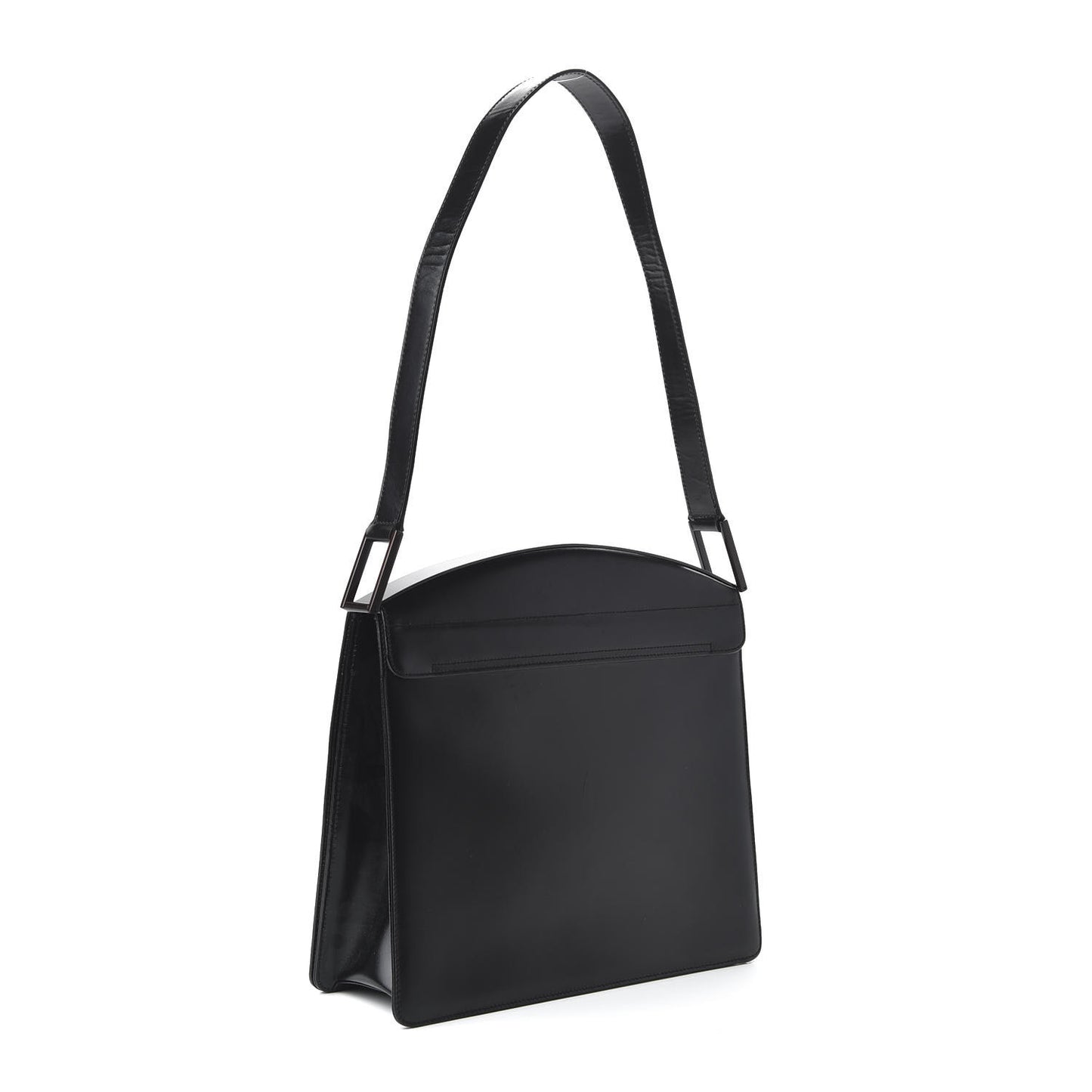 Calfskin Shoulder Bag Black