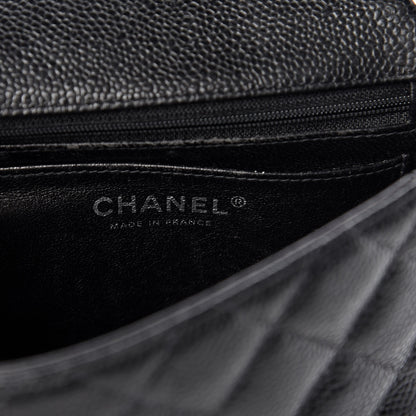 Chanel Caviar Quilted Mini Square Flap Black 8 of 10