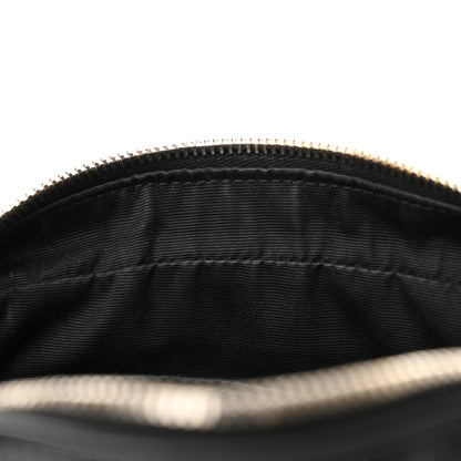 Saint Laurent Calfskin Matelasse Monogram Lou Camera Bag Black 14 of 20