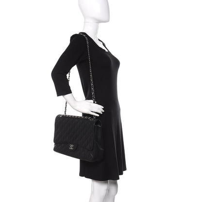 Chanel Caviar Quilted Maxi Single Flap Black 3 of 12