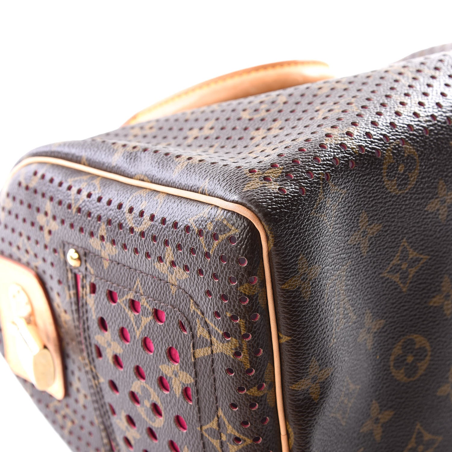 Louis Vuitton Monogram Perforated Speedy 30 Fuchsia 7 of 11