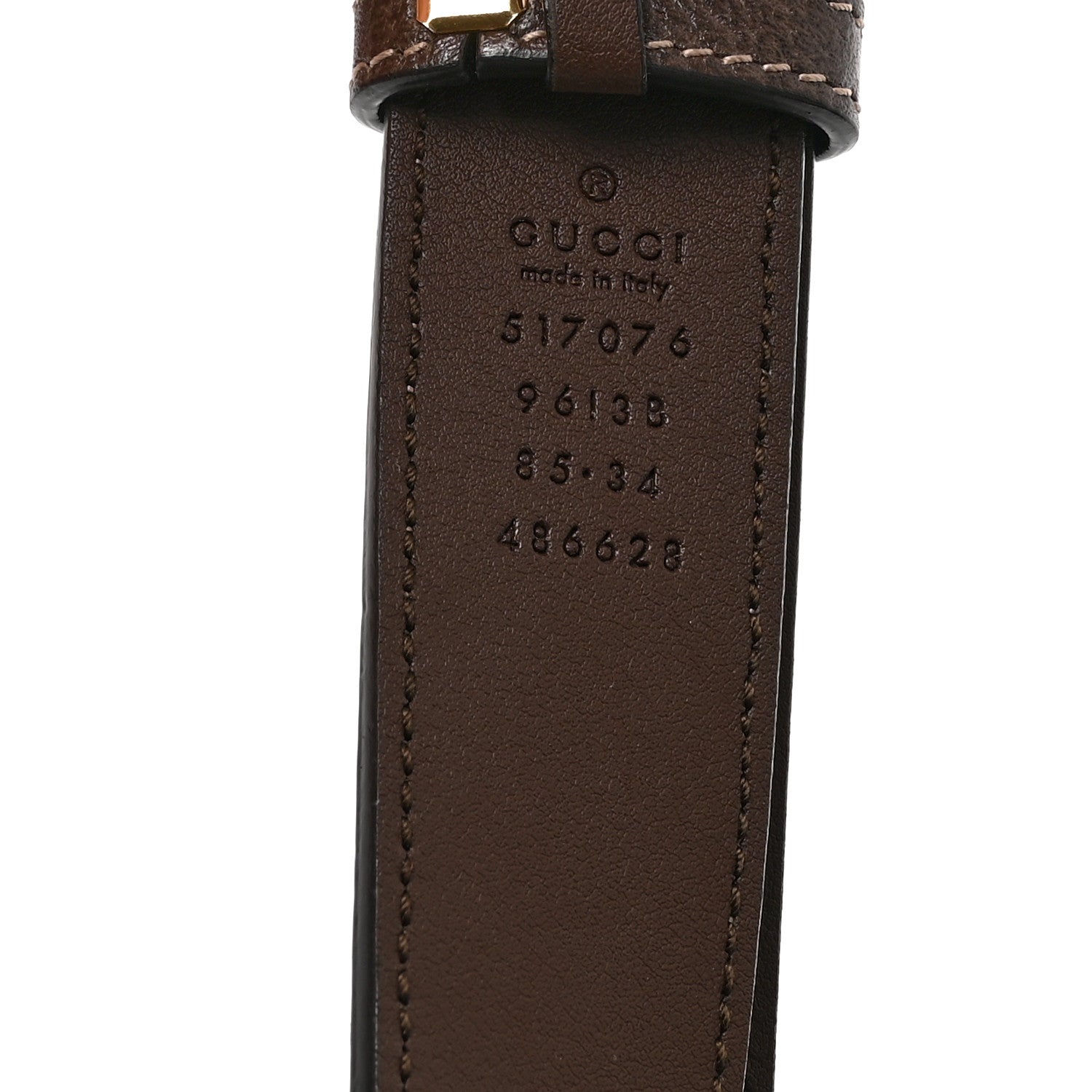 Gucci GG Supreme Monogram Web Small Ophidia Belt Bag 85 34 Dark Brown 8 of 11