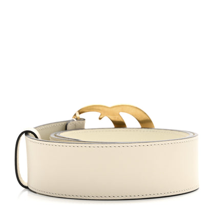 Gucci Calfskin Double G 40mm Belt 70 28 Mystic White 2 of 6