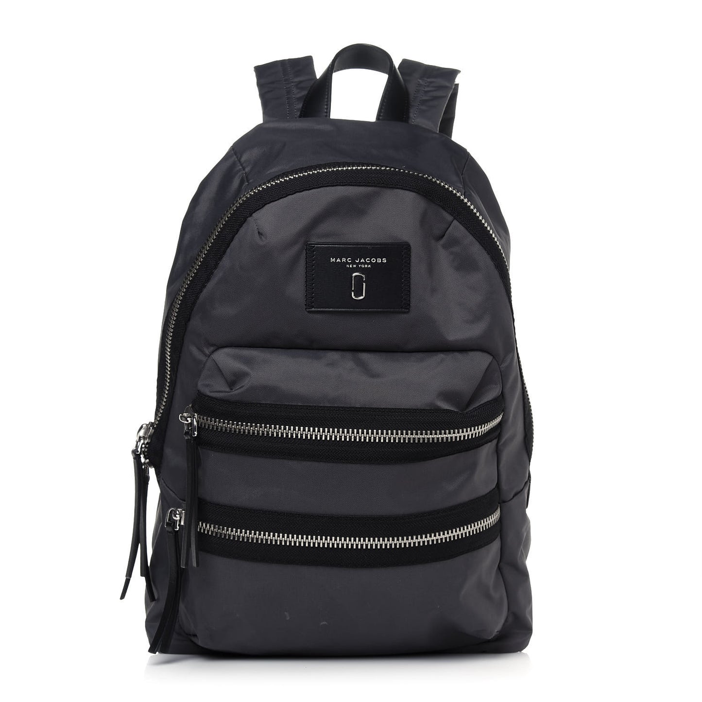 Nylon Biker Backpack Black
