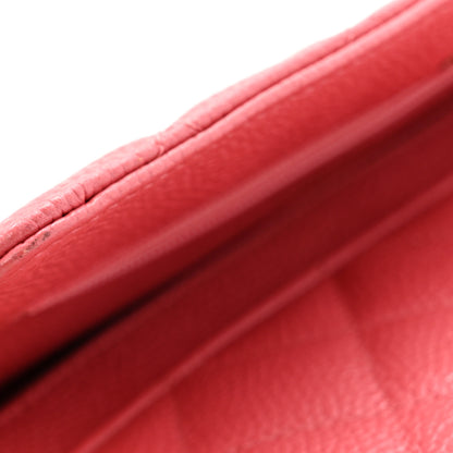 Chanel Caviar Quilted Wallet on Chain WOC Pink 12 of 13