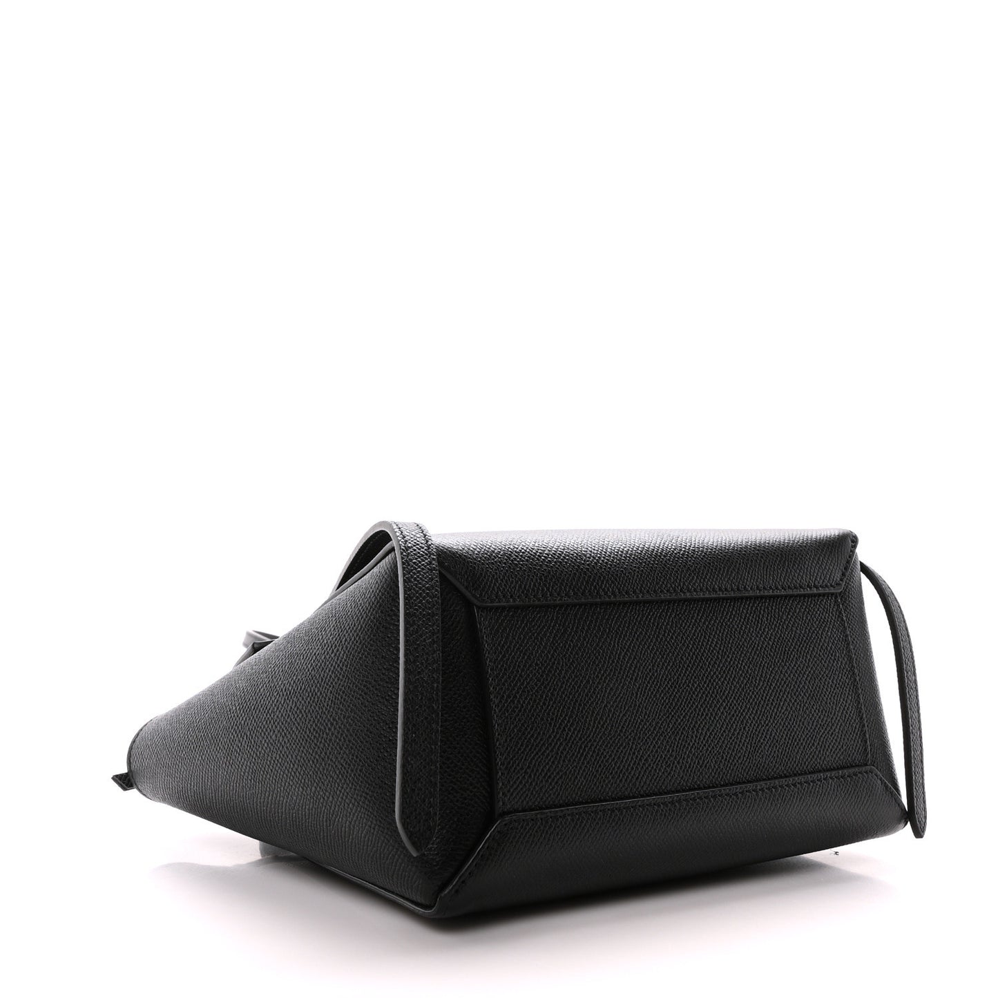 Grained Calfskin Nano Belt Bag Black