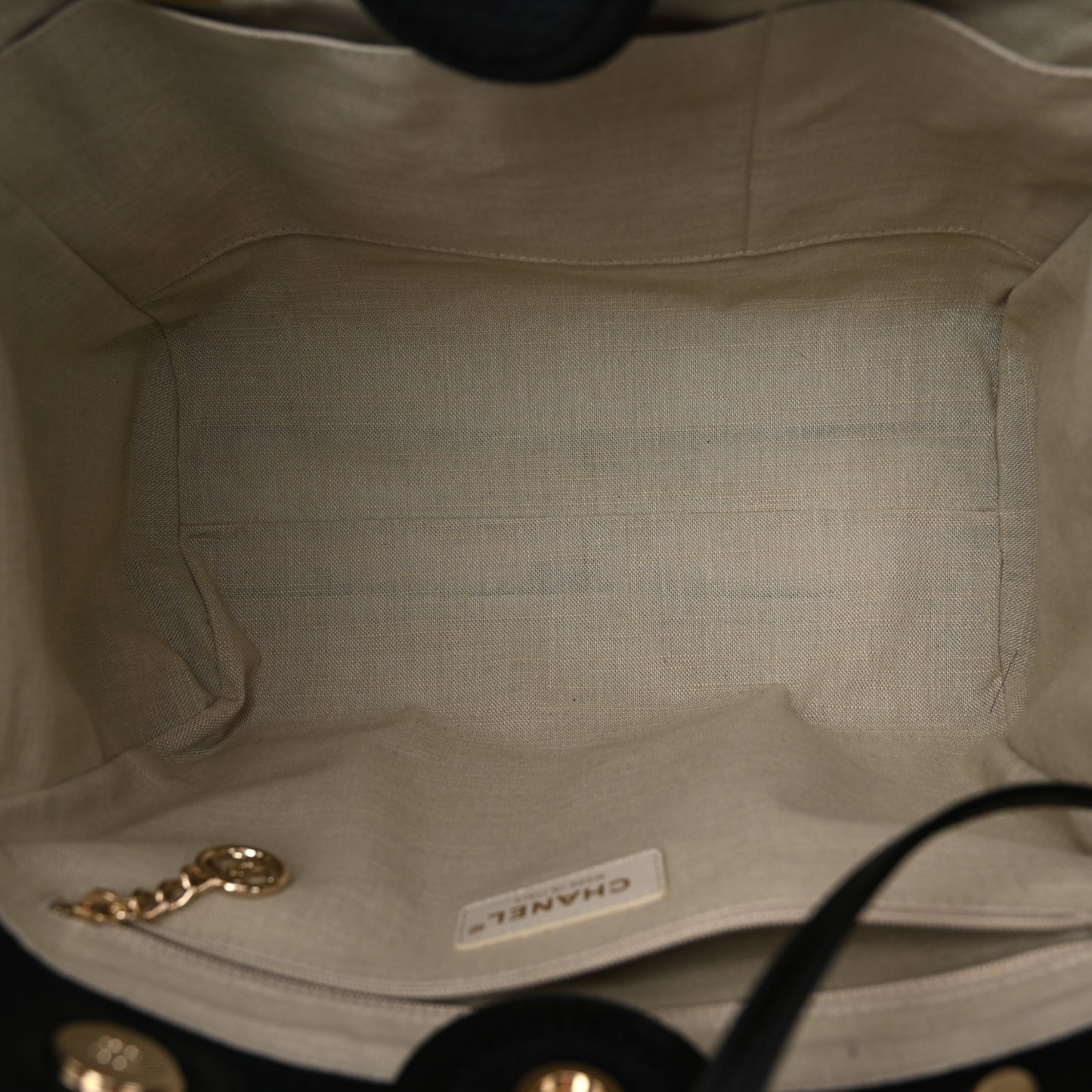 Mixed Fibers Small Deauville Tote Black