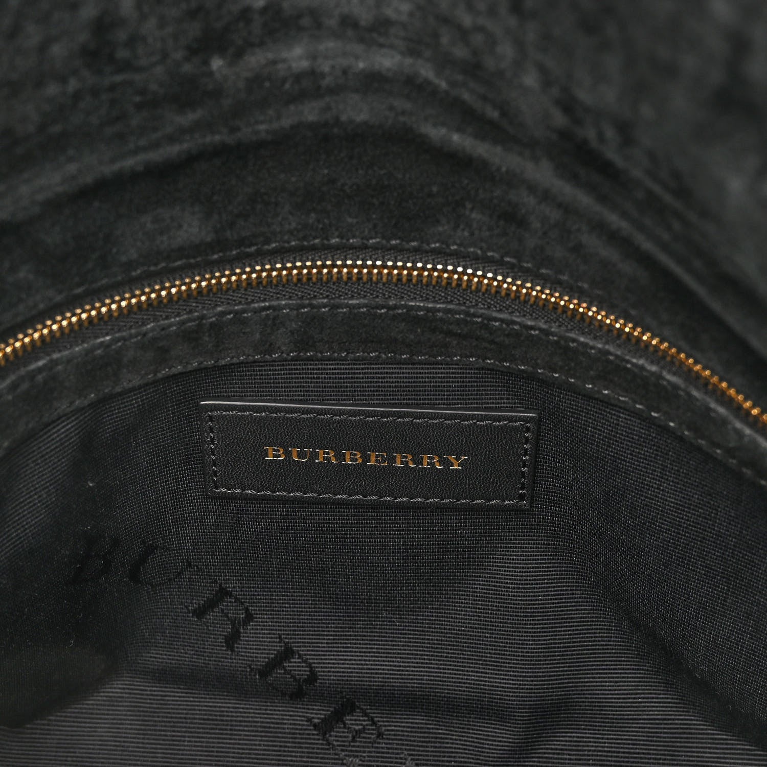 Burberry Signature Grain Medium Mildenhall Crossbody Bag Black 6 of 9