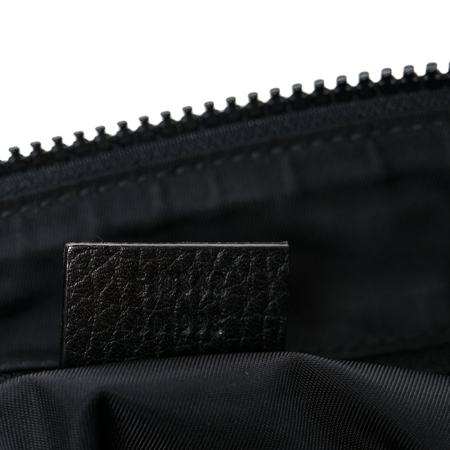 Nylon Monogram Dollar Calfskin Flat Messenger Bag Black