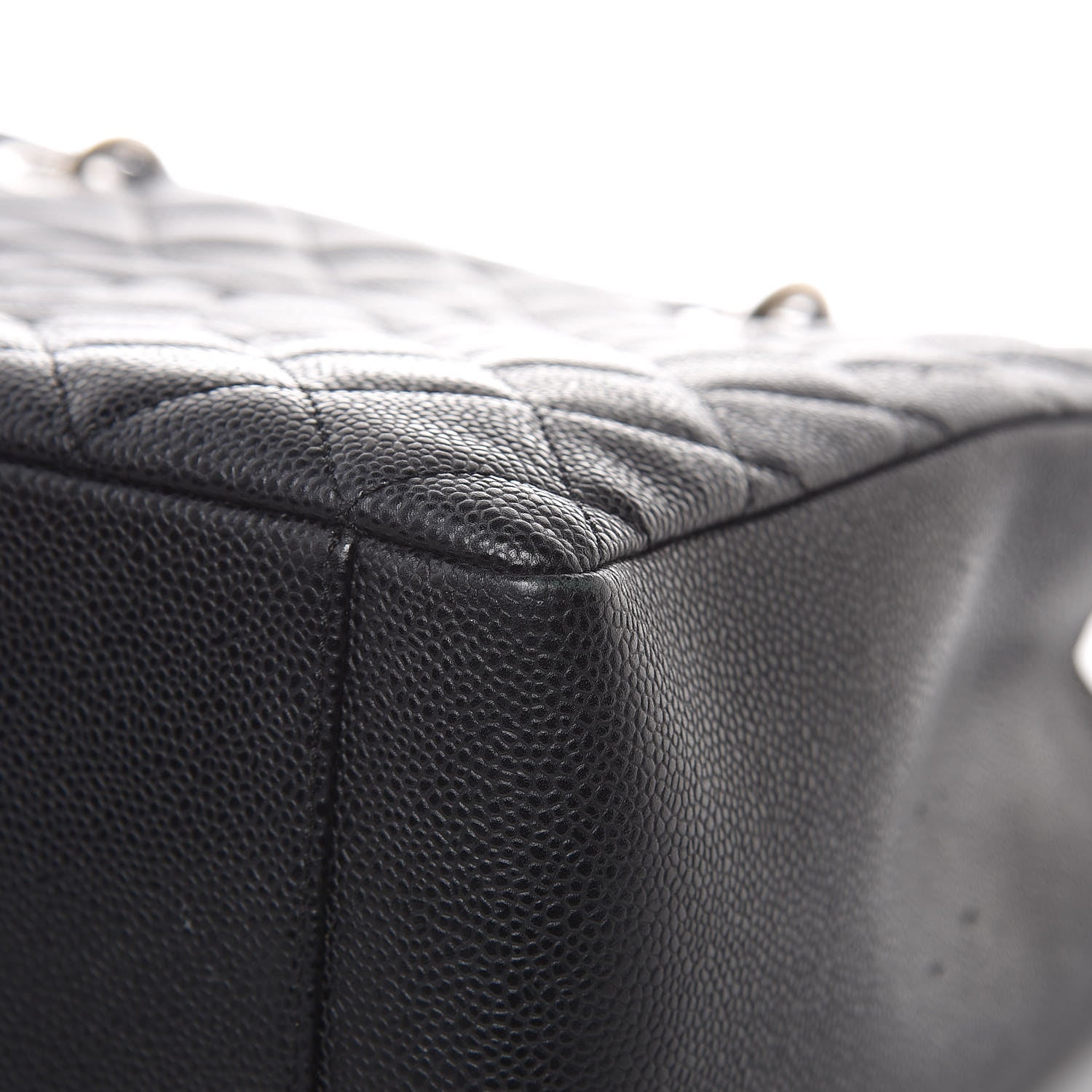 Chanel Caviar Quilted Grand Shopping Tote GST Black 10 of 14