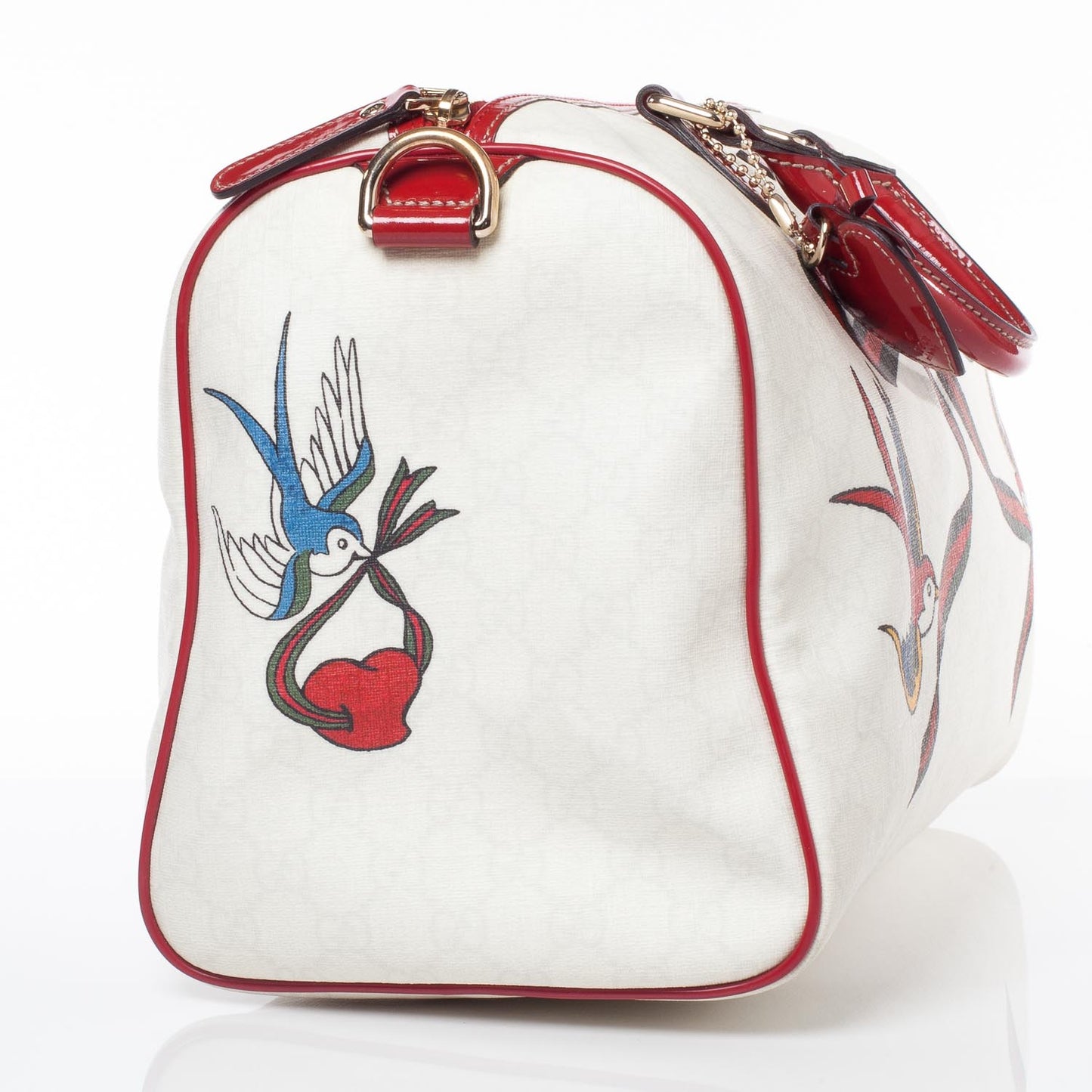 GG Plus Monogram Tattoo Medium Joy Boston Red Unicef