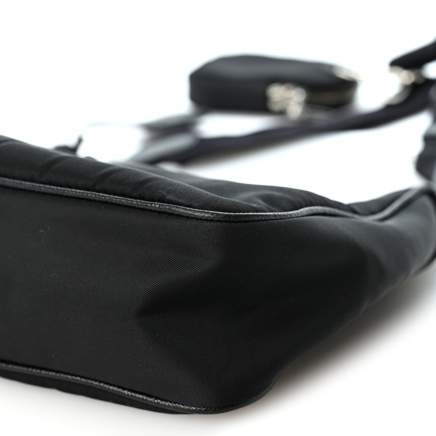 Prada Nylon Re-Edition 2005 Shoulder Bag Black 10 of 12