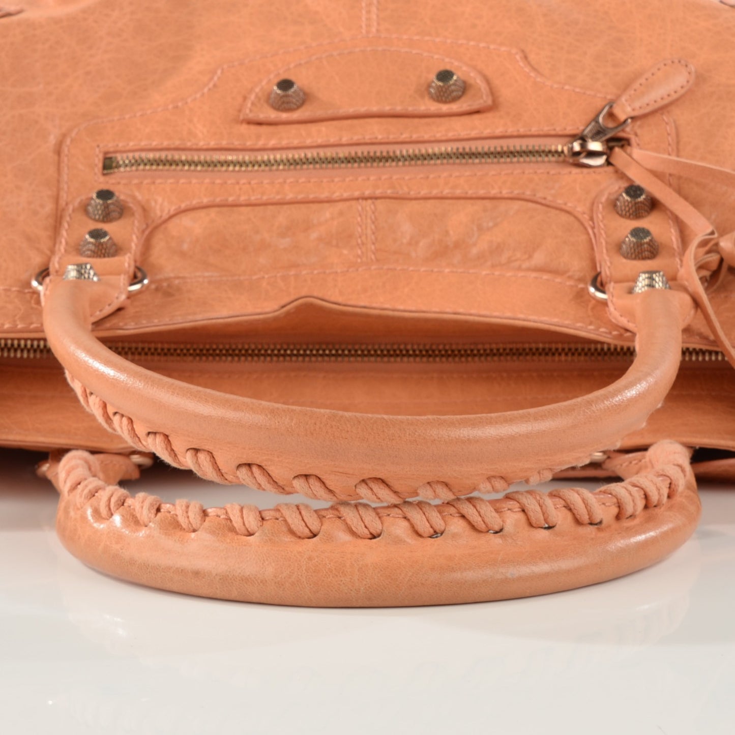 Agneau Giant 12 Rose Gold Hardware Part Time Rose Blush