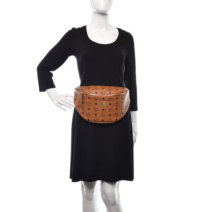 MCM Visetos Stark Belt Bag Cognac 2 of 10