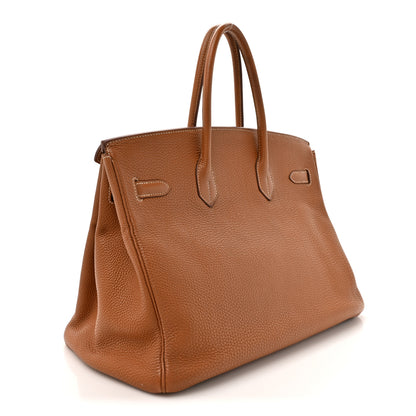 Hermes Togo Birkin 35 Gold 3 of 20