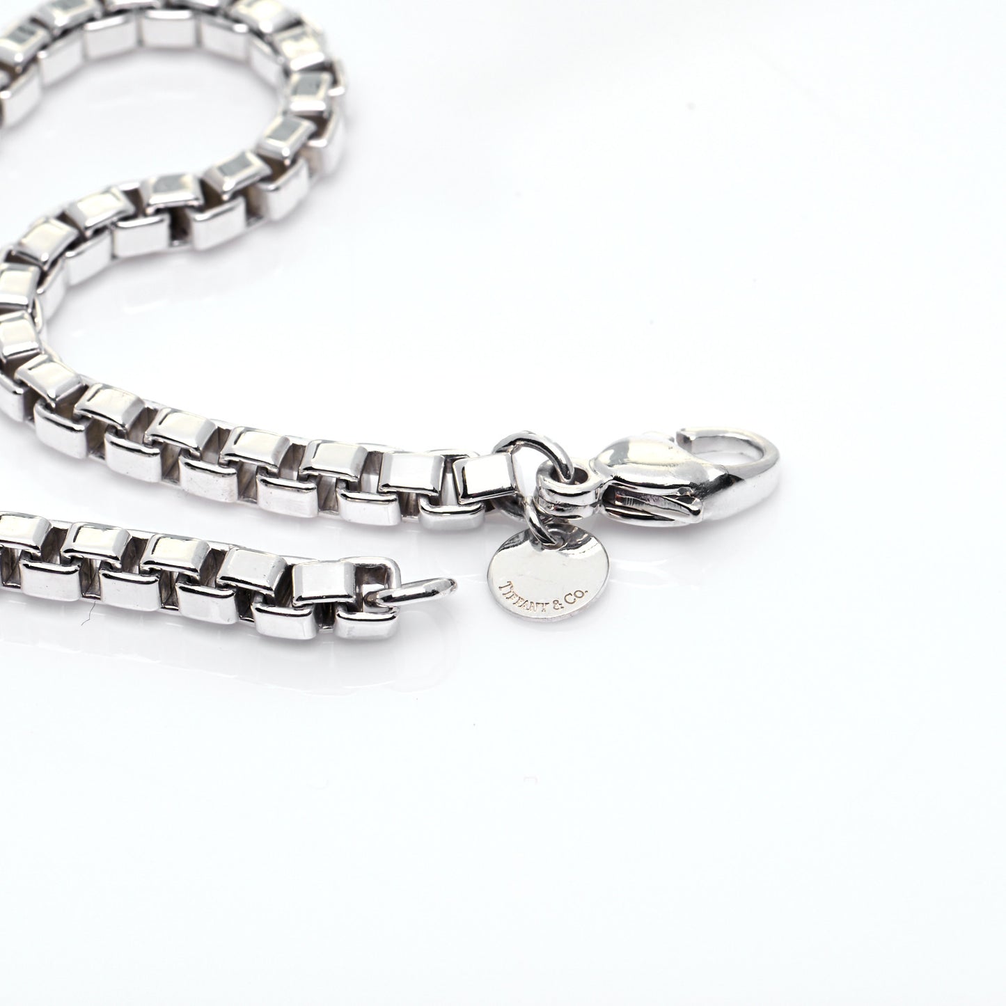 Sterling Silver 4mm Venetian Link Bracelet