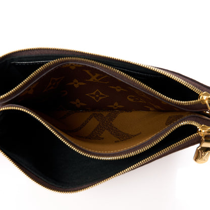 Louis Vuitton Reverse Monogram Giant Double Zip Pochette 5 of 13