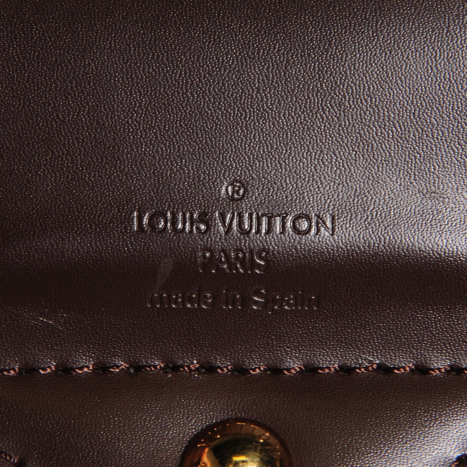 Louis Vuitton Damier Ebene Sistina GM 6 of 7