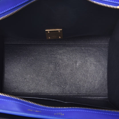 Celine Smooth Calfskin Small Tri-Color Trapeze Black 6 of 9