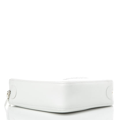 Balenciaga Calfskin XS Triangle Duffle White 4 of 8