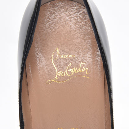Christian Louboutin Patent Lady Peep 150 Pumps 39 Black 7 of 11