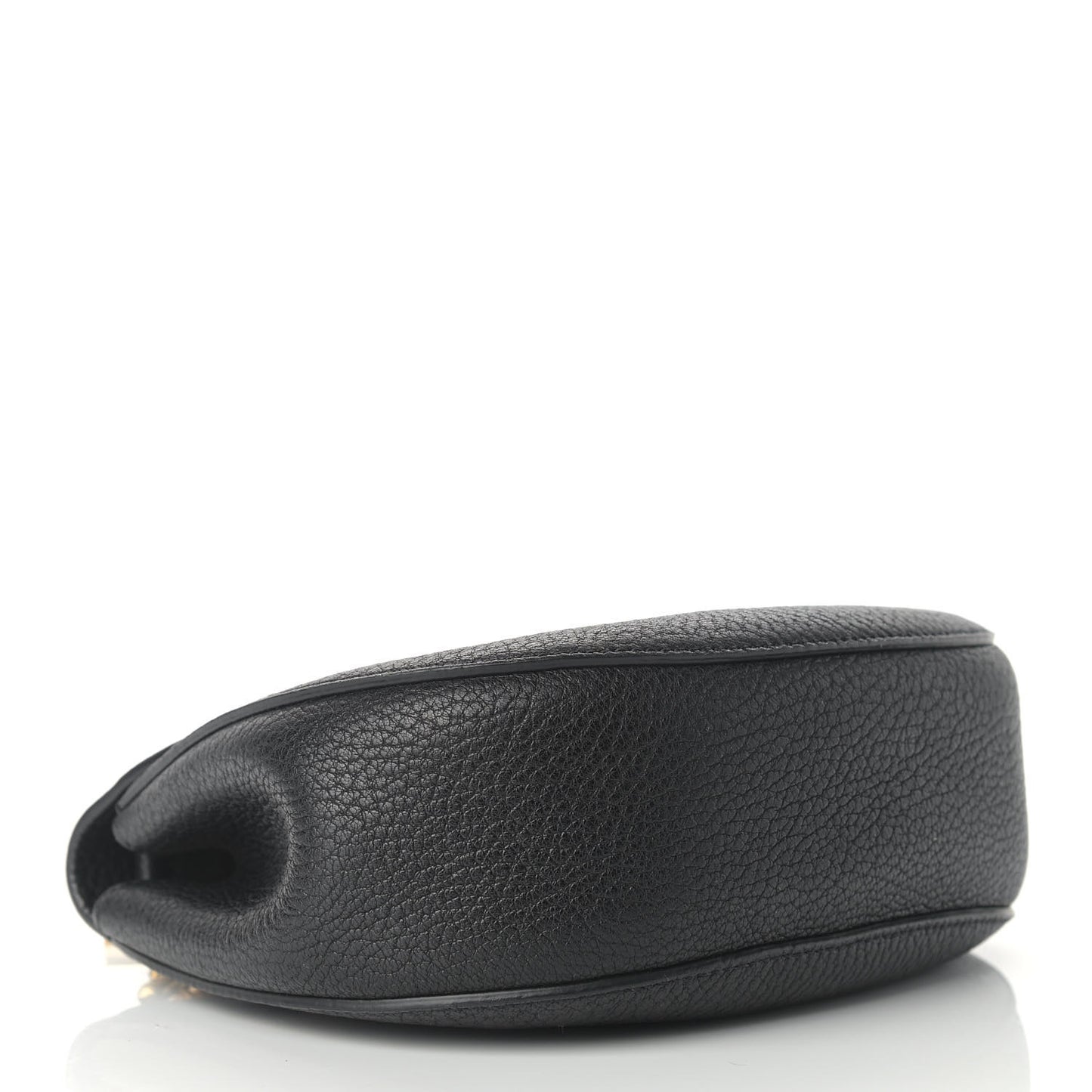 Grained Lambskin Mini Drew Shoulder Bag Black