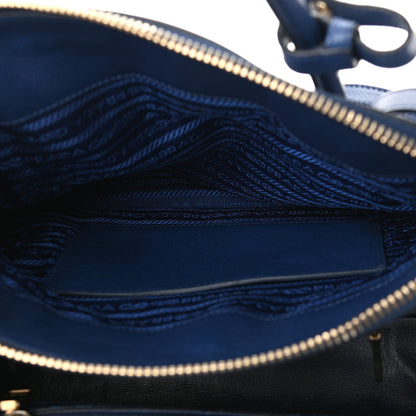 Prada Saffiano Cuir Open Promenade Tote Bluette 6 of 12