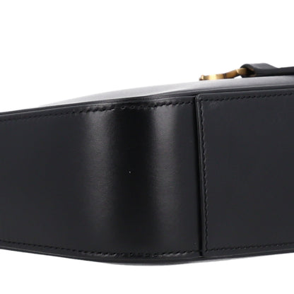 Saint Laurent Smooth Calfskin Le 5 A 7 Hobo Black 9 of 10