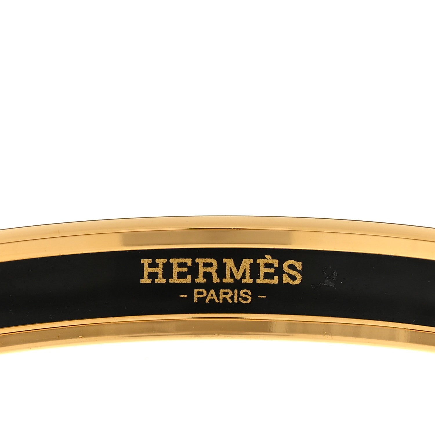 Hermes Enamel Printed Narrow Caleche Bracelet 65 Rouge De Chine 4 of 5