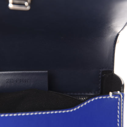 Givenchy Calfskin Mini Pandora Box Logo Strap Crossbody Bag Moroccan Blue 9 of 10