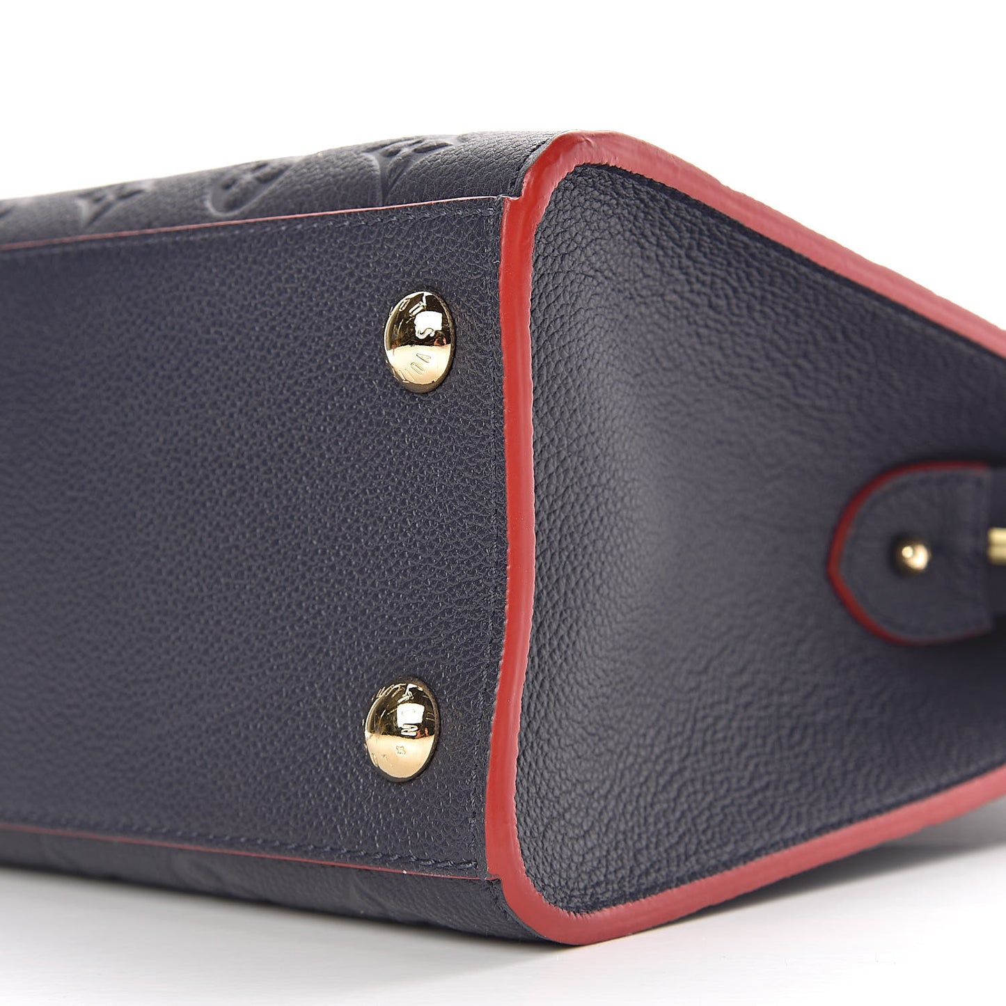 Empreinte Pont Neuf MM Marine Rouge